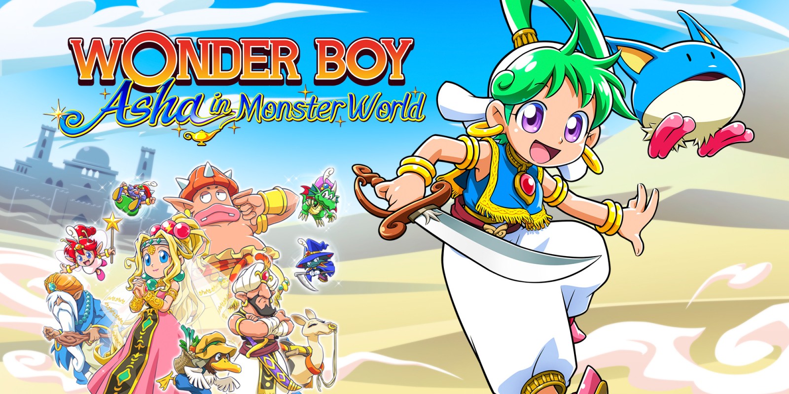 Worden Voorgevoel generatie Wonder Boy: Asha in Monster World review Switch